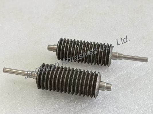 Non-Standard Customized Electroplated CBN Grinding Wheel 30 * 122.5 * 6 * 3 mm Để mài lưỡi cưa đa công cụ ((BIM,HCS,HSS)