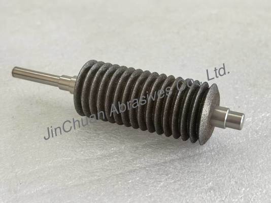 Non-Standard Customized Electroplated CBN Grinding Wheel 30 * 122.5 * 6 * 3 mm Để mài lưỡi cưa đa công cụ ((BIM,HCS,HSS)