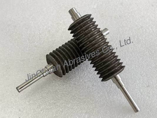 Non-Standard Customized Electroplated CBN Grinding Wheel 30 * 122.5 * 6 * 3 mm Để mài lưỡi cưa đa công cụ ((BIM,HCS,HSS)