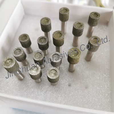 Mũi mài kim cương mạ điện tùy chỉnh phi tiêu chuẩn