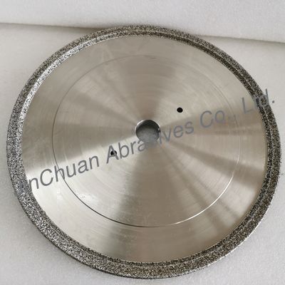 Đường kính 355mm HạtD20/25 Bánh mài kim cương đen mạ điện để mài gang