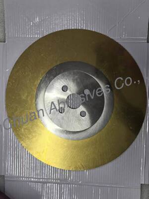 lưỡi cưa hss với 330 răng được sử dụng để cắt dải niêm phong, đường kính 285mm,