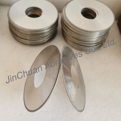 Chiều kính 127mm Độ dày 1,55mm Grit D151 Điện đâm kim cương