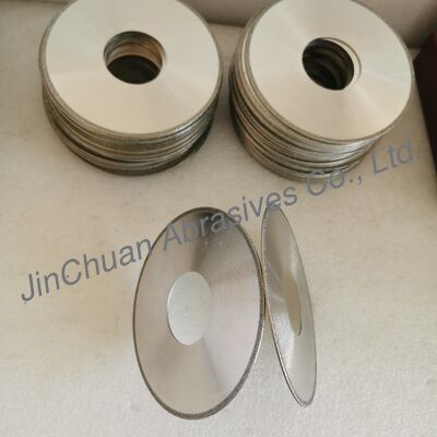 Chiều kính 127mm Độ dày 1,55mm Grit D151 Điện đâm kim cương