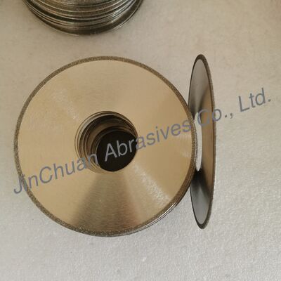 Chiều kính 127mm Độ dày 1,55mm Grit D151 Điện đâm kim cương