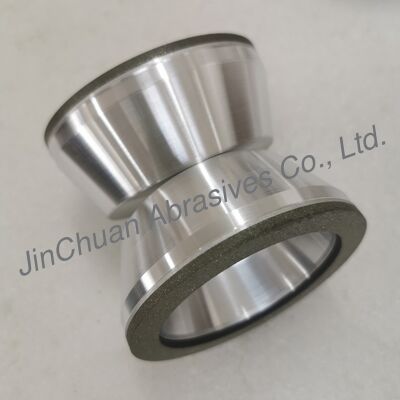 11A2 Cáp nhựa CBN bánh nghiền 90 * 35T * 10 * 10 * 3mm nghiền khô B126