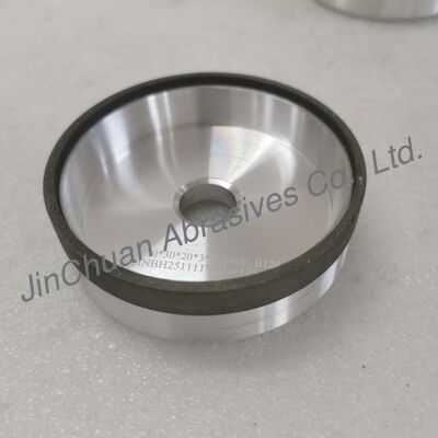 Đá mài CBN liên kết nhựa 6A9 100*30T*20*3*10mm Mài ướt B126