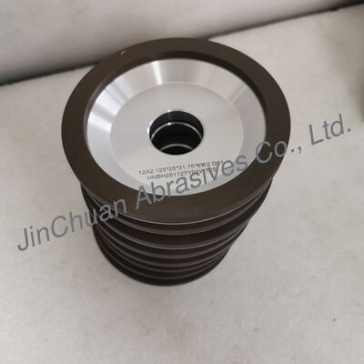 Đá mài kim cương liên kết nhựa 12A2 125*25T*31.75*6*12mm D91 Mài ướt