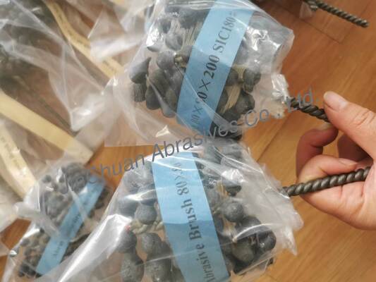 Bàn chải SIC làm bàn chải mài để đánh bóng mảnh vụn Silicon Carbide (SIC) - bàn chải mài