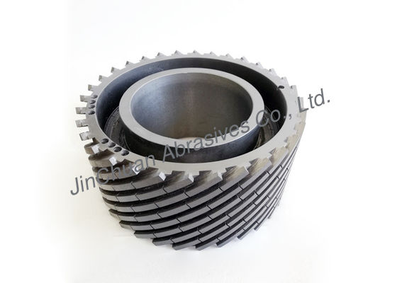 Hiệu quả làm việc cao Bánh xe kim cương thiêu kết cho má phanh mài