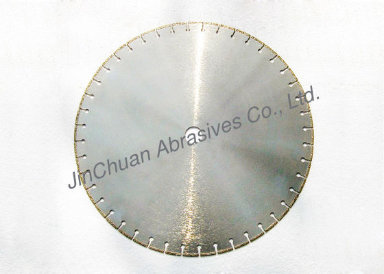 550mm * 10 mm ** 50mm D126 / Lưỡi cưa kim cương Lưỡi kim cương mạ điện với độ chính xác hình dạng cao, bánh xe cắt kim cương