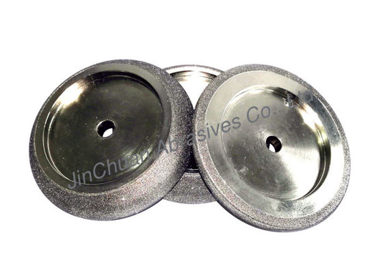 Độ chính xác kích thước cao Bánh xe mài CBN để cưa dây gỗ 6 inch