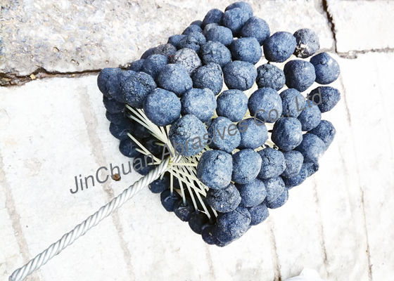 Bàn chải mài giũa silicon đường kính 178mm / Dụng cụ mài giũa linh hoạt Được sử dụng để loại bỏ burr