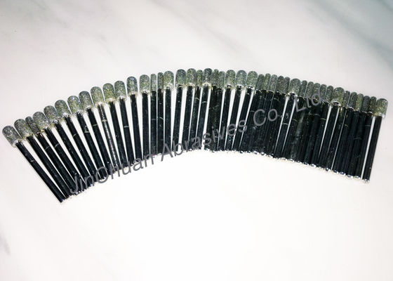 Black Hard Diamond Coated Burr Set, Đầu mài kim cương tiết kiệm