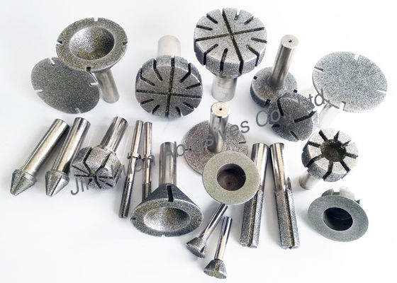 12 mm Đường kính 50mm Bề mặt hoàn thiện Kim cương mài