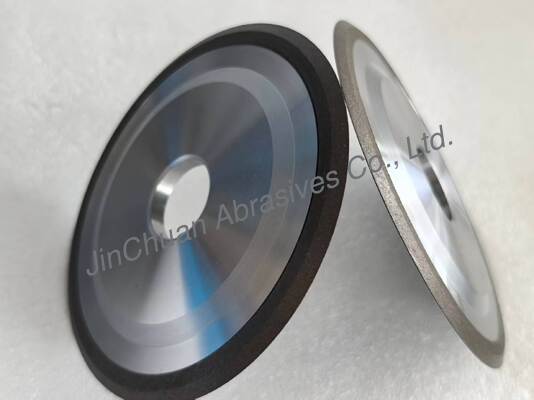 Nhựa CBN bánh mài 150mm OD 60 độ V hình dạng tuổi thọ dài cho HSS Tool Grinding