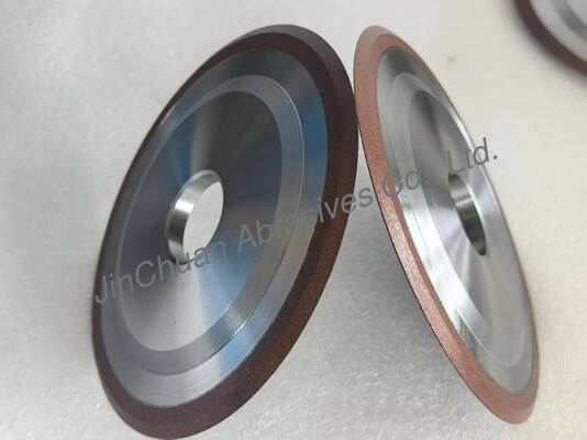 Ống mài kim cương nhựa 14V1 150*8*32*3*6mm 60 độ V hình dạng tuổi thọ dài cho các công cụ carbide