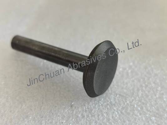 Đầu mài kim cương mạ điện CBN, thân cacbua vonfram, màu đen, 800# 1200# dùng để mài chính xác