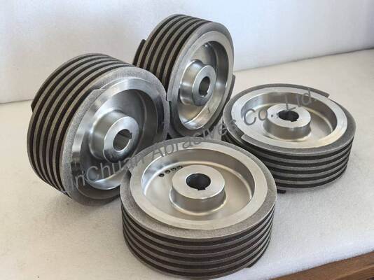 Xe nghiền CBN điện áp xoắn ốc B126 với cơ sở thép để mài dao