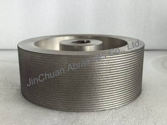 Bánh mài CBN mạ điện 8TPI Bánh mài CBN cho mài răng cưa hở
