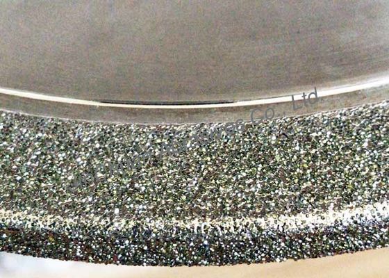 Đúc bánh xe mài kim cương D25 / 30 mạ điện