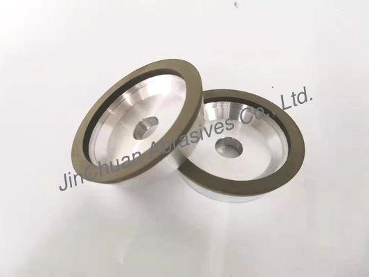 Cốc nhựa hình trái phiếu Kim cương mài Bánh xe mài mòn 175 Grit