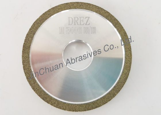 1A1 75mm * 6 mm * 6 mm * 20 mm D80 / 100 Liên kết mài bánh xe / Bánh mài nhựa kim cương
