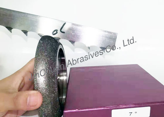 B151 Grit Mạ điện CBN Đá mài 12,7mm Lỗ trong 22,23mm Độ dày