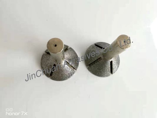 Chiều dài hình nón 35mm Chiều rộng 15mm Đầu mài kim cương 100 Kháng mài mòn Grit