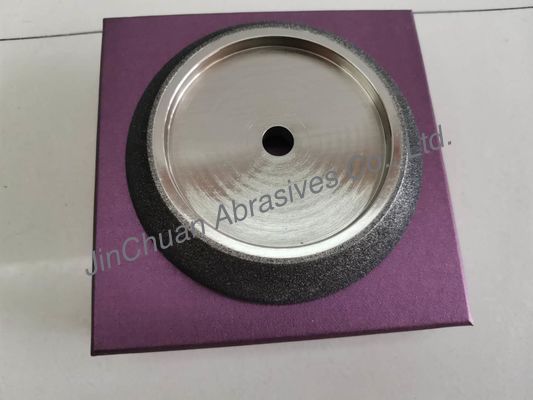 Bánh xe mài hình khối Boron Nitride 5 "B126 Grit 127mm Đường kính bên trong