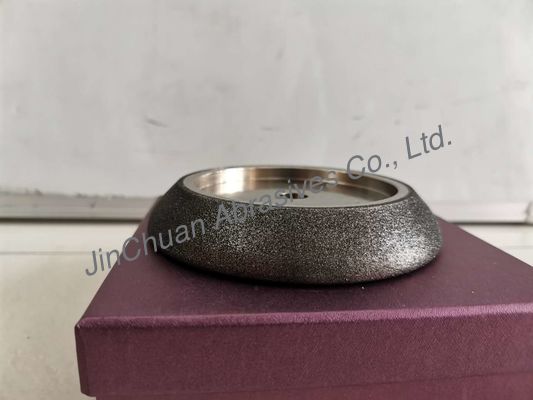 Bánh xe mài hình khối Boron Nitride 5 "B126 Grit 127mm Đường kính bên trong