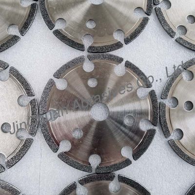 60 / 70Electroplated Bánh xe kim cương CBN cho Lưỡi cưa Lưỡi cưa