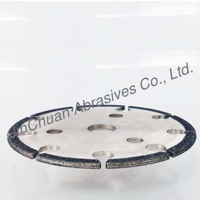 60 / 70Electroplated Bánh xe kim cương CBN cho Lưỡi cưa Lưỡi cưa