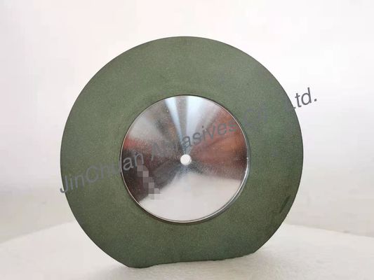 Nhựa liên kết thép Substrate 152.4 * 8 * 12 * 35 * 5mm Grit 4000 CBN bánh mài