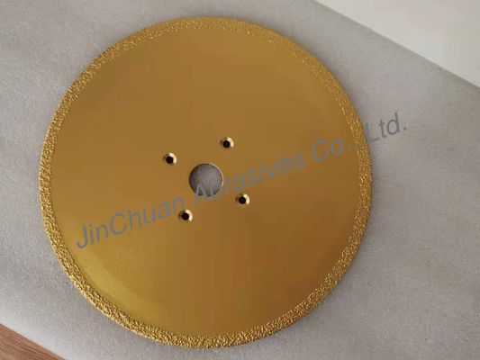 D20 / 25 Bánh xe kim cương thiêu kết Grit 300 * 10 * 30 * 12 * R2.9