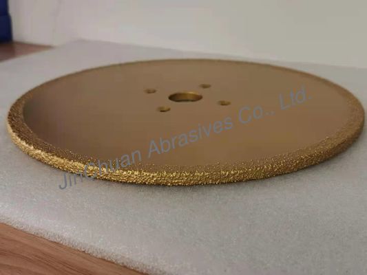 D20 / 25 Bánh xe kim cương thiêu kết Grit 300 * 10 * 30 * 12 * R2.9