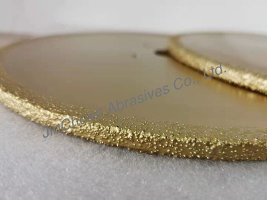 D20 / 25 Bánh xe kim cương thiêu kết Grit 300 * 10 * 30 * 12 * R2.9