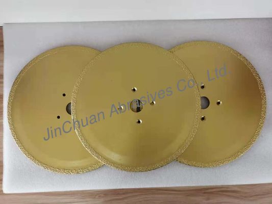 D20 / 25 Bánh xe kim cương thiêu kết Grit 300 * 10 * 30 * 12 * R2.9