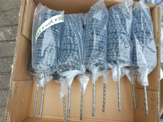 Bàn chải mài linh hoạt SIC 80 * 200 * 350 trong Bàn chải mài mòn silicon cacbua