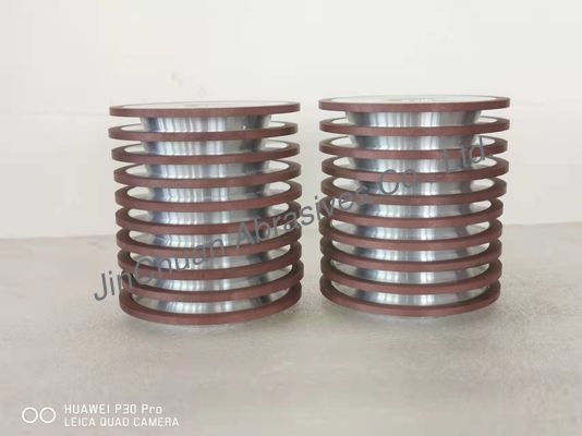 100mm 3A1 phẳng hồ quang kim cương mài nhựa liên kết cho lưỡi cưa tròn